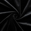 MaiMaiSuan Black Velvet Fabric by The Yard,5 Yards 60" Wide