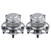 AutoShack Pair of 2 Rear Wheel Hub Bearing with ABS