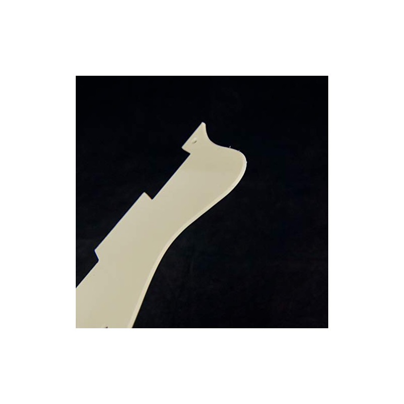 Custom Replacement Guitar Pickguard for Dot Style, Single-ply Cream