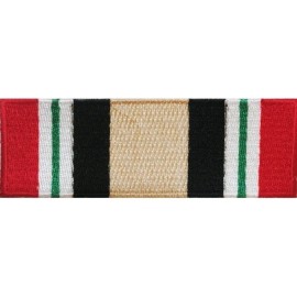 EEINC IRAQI FREEDOM RIBBON Embroidered Patch 4-1/4" Iron-On Wearable Veteran (3189)