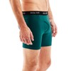 Bolter Men's 5-Pack Boxer Briefs Cotton Spandex Stretch (4X-Large, Greens)