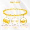 Cici's Story Baltic Natural Amber Necklace, 3 Sizes, 5 Colours,