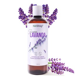NATSHOP  Shampoo Natural de Lavanda y Vitamina E 500ml  Hidratación y Fortalecimiento Capilar - Cuidado del Cabello Natural  Skin Care Cuidado...     