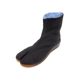 Air Cushion Absorbs Shock Absorbs Kohaze Tabi Tabi (8.9 - 11.4 inches (22.5 - 29.0 cm)), White, Black (9.3 inches (23.5 cm), Black)