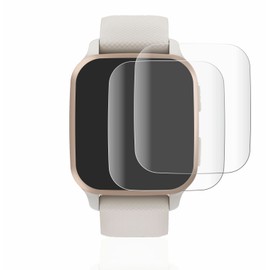 brotect 3D Curved Screen Protector compatible with Garmin Venu Sq 2 Music (2 Pack) - Full Screen Coverage