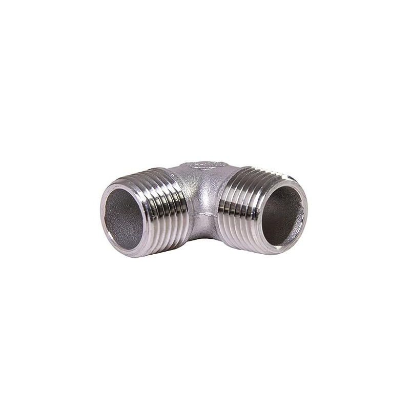 LOZOME 90 Degree 3/4" Male to Male Thread Elbow NPT