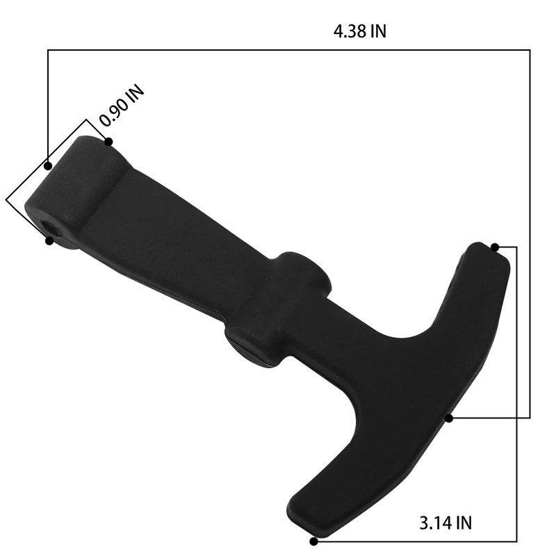 SIXGOD 2 Pack Replacement Cooler Lid Latches Fits All Ye-ti