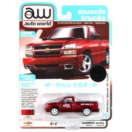 Auto World 2005 Chevy Silverado SS Custom Red New 2025 Casting Toy Fair 2025