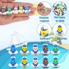 30pcs Cruise Rubber Ducks, PVC Small Captain Sailboat Duck Mini