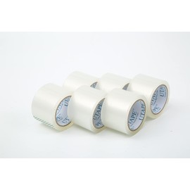 UTAPE Heavy Duty Shipping Tape 6 Rolls Clear Packaging Tape, 3" x 77 Yards Ideal for Shipping, Moving, Sealing - Box Tape for Moving Total 462 Yards, Clear Packing Tape Rolls