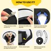 Inflatable Dog Cone Collar,Soft 2-in-1 Dog Cone for Dogs with