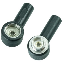 Wetec Stackable Banana Plug Adapter, ESD, 10 mm, Dk/10 mm Dk