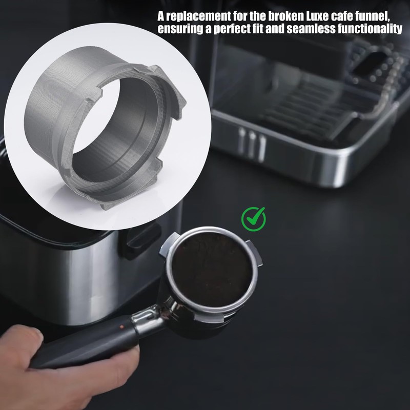 Replacement Coffee Machine Funnel Compatible with Ninja Luxe,Perfect Replacement Funnel