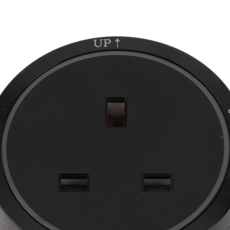 13A Power Track Socket Removable Electric Outlet Slide Guide Adapter