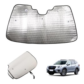 Windshield Sunshade Compatible with Subaru Forester 2022 2023 2024Foldable Front Windshield Sun Shade Protector, Block UV Rays Keep Your Car Cooler