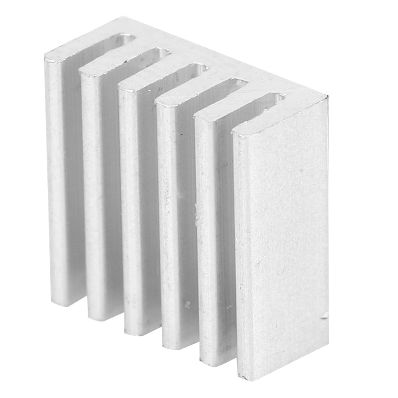 100pcs 9x4x9mm Aluminum Heat Sink Radiator with Adhesive for Amplifier
