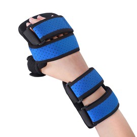 Chonario Resting Hand Splint, Hand Contracture Splint for Carpel Tunnel, Stroke Recovery, Arthritis, Tendinitis-Functional Support (Right, Medium)