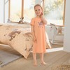 Kinderbutt Single Jersey Nightshirt With Horse Design - 134 /