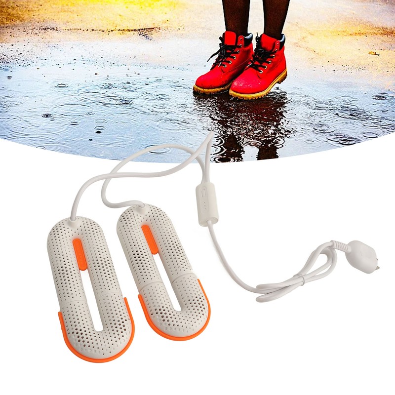 Shoe Dryer Odor Elimination Timer Function Stretchable Noiseless Anti Overheating