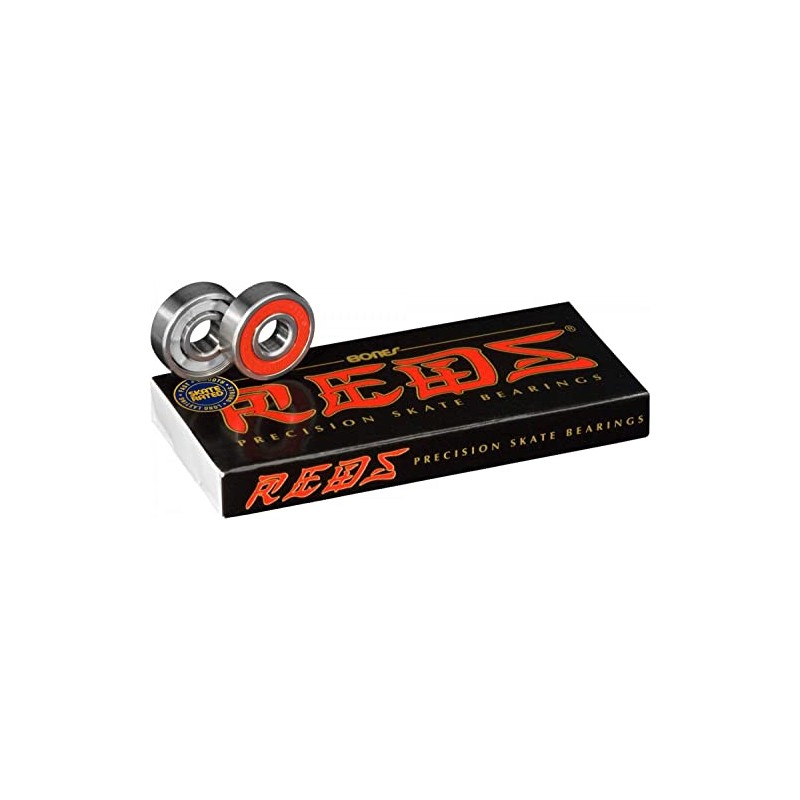 Bones Reds Bearings 8 pk w/Spacers & Washers Bundle