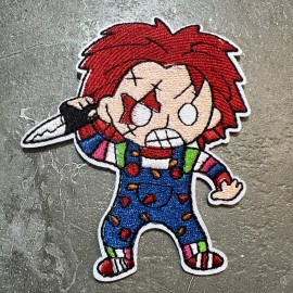 Unbranded 🔥 Chucky Doll Embroidered 3.5+” Patch Child’s Play  Horror Movie  Iron Sew On