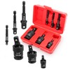 Fomita 6-Piece Universal Impact Joint Socket Adapter Kit, Contains 3pc