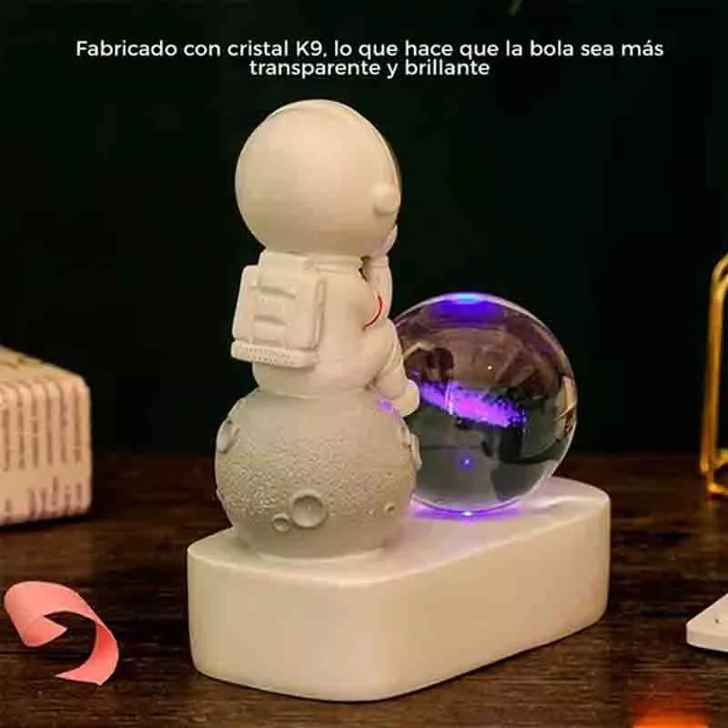 Generic Bola De Cristal 3d, Luz Nocturna, Universo, Bola De