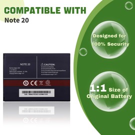 SWARK New Cubot Note 20 Rechargeable Battery Compatible with CUBOT Note 20/Note 20 Pro with Upgraded Repair Tools Kit