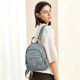 CLUCI Sling Bags for Women,Small Backpack for Women, Leather Sling Backpack Convertible Crossbody Bags for Women Travel