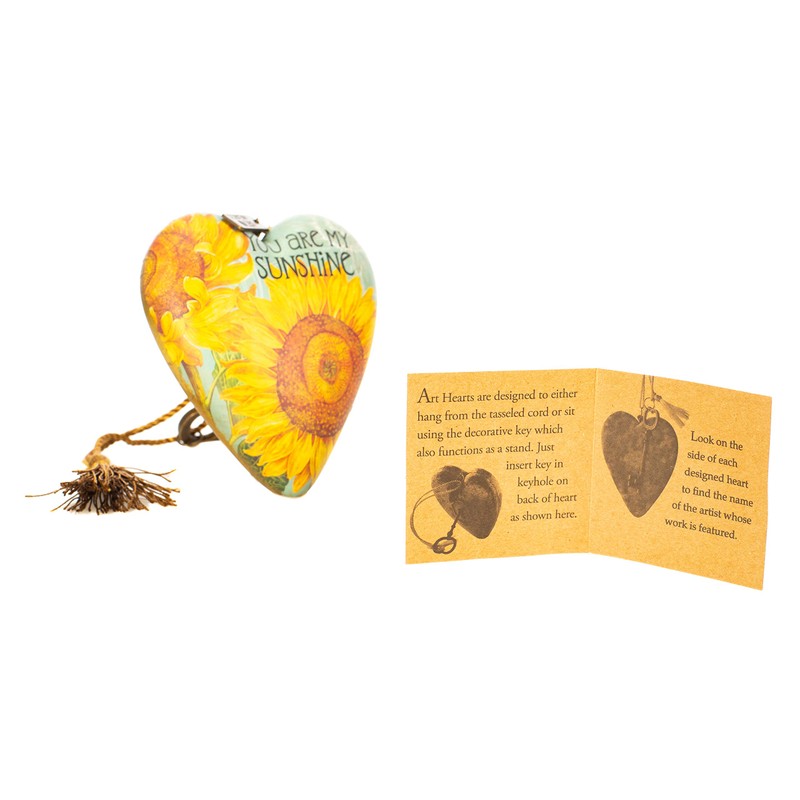 DEMDACO You are My Sunshine Sunflower Yellow 4 x 3