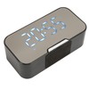 Bluetooth Speaker with Digital Alarm Clock Temperature Display Voice Announcement