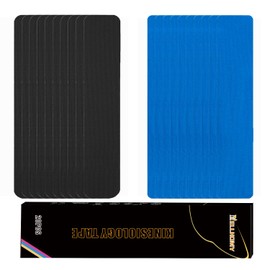 NELLHOMY Pack of 20 Kinesiotapes Pre-Cut Waterproof & Elastic Tape Sport Kinesiology Tape Sports Tape Physio Kinesi Tape for Knee, Shoulder and Elbow, Muscle Tightening Bands