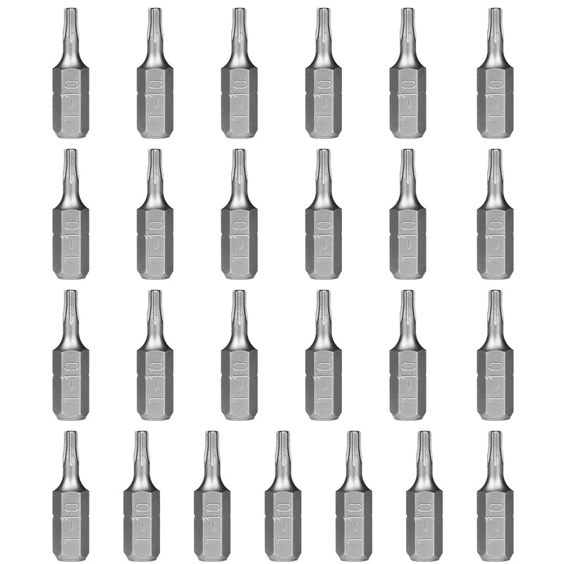 HPHOPE T10 Bits, T10 Torx Bit x 25 Pcs, 1/4"