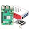 iRasptek kit for Raspberry Pi 5 4GB RAM with Red&White