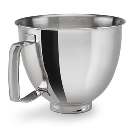 KitchenAid Polished Stainless Steel Bowl with Handle, Metallic