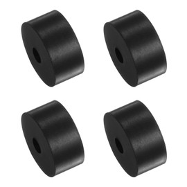 Kozelo 4pcs Rubber Spacer [10x30x50mm] Anti Vibration Isolation Pads, for Home Cars Boat Accessories, Neoprene, Black