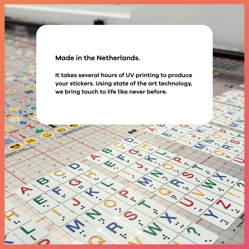 Stactiles 25 Premium Tactile Stickers for Blind & Visually Impaired