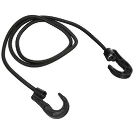 BUNDOK BD-338 Replacement Rubber for Carry Carts, 47.2 inches (120 cm), Elastic Cord, Black