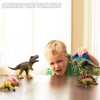 GuassLee Realistic Dinosaur Figure Toys - 6 Pack 7” Large