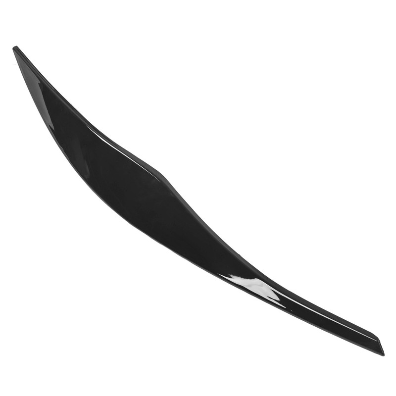 2PCs Front Headlight Eyebrow Cover Car Exterior Trim Replacement for
