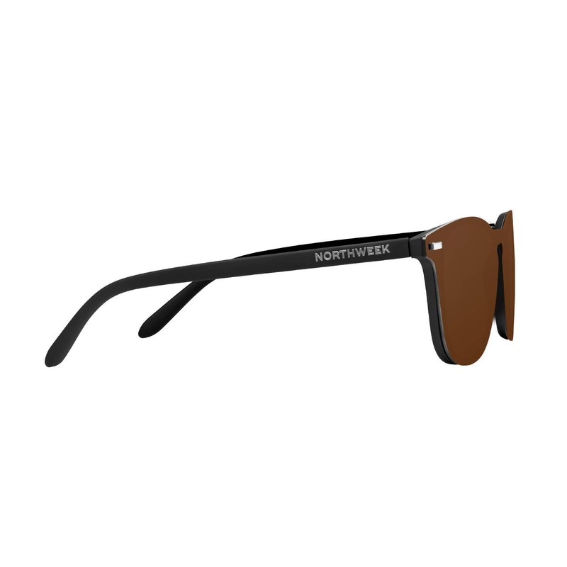 NORTHWEEK Unisex-Erwachsene Wall Phantom Arica Sonnenbrille, Orange (Ambar), 140.0
