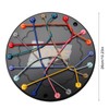 Brainy Knots Rope Untangling Table Strategy Board Game, Colourful Twisted