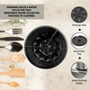 MantraRaj Rotating Kitchen Utensil Holder 360 Degree Smooth Rotation Kitchen
