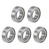 sourcing map Pack of 5 Deep Groove Ball Bearings MR148ZZ