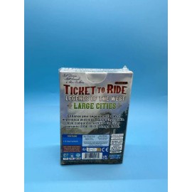 Days of Wonder Ticket to Ride Legends Of The West LARGE CITIES Promo
