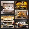 MEKKLEON Puck Lights with Remote Control Rechargeable,Wireless Under Cabinet Lighting,2000mAh