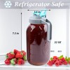 GMSWEET Mason Jar Cold Brew Coffee Maker 32 OZ Wide