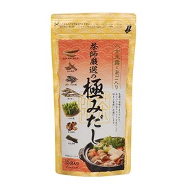 Yame Gyokuro and Chin Filled with Chishi Carefully Selected Extremity (0.3 oz (8 g) x 15 Bags)