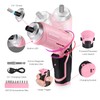 WORKPRO Pink Tool Set with 3.7V Rotatable Electric Screwdriver, 18PCS