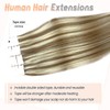 Invisible Tape in Hair Extensions Human Hair 18 Inch Tape